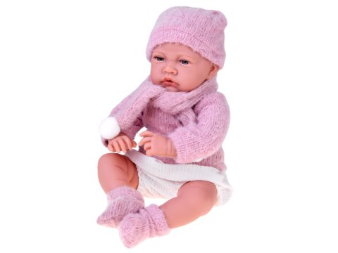 JOKOMISIADA Lalka BOBAS miękka guma, mówiąca - 12 funkcji dźwiękowych 45cm ZA6437