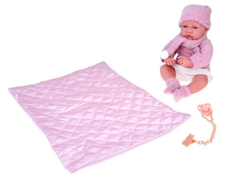 JOKOMISIADA Lalka BOBAS miękka guma, mówiąca - 12 funkcji dźwiękowych 45cm ZA6437