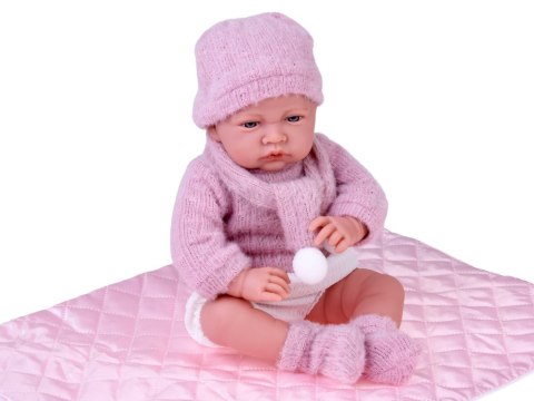 JOKOMISIADA Lalka BOBAS miękka guma, mówiąca - 12 funkcji dźwiękowych 45cm ZA6437