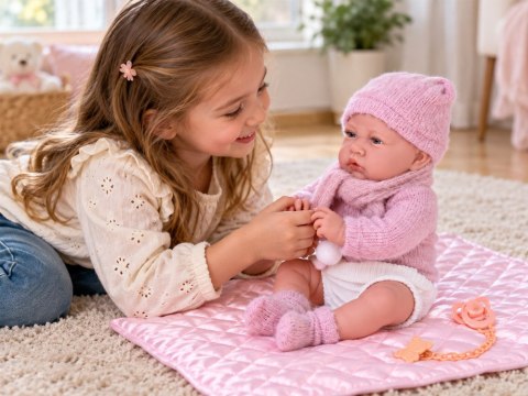 JOKOMISIADA Lalka BOBAS miękka guma, mówiąca - 12 funkcji dźwiękowych 45cm ZA6437