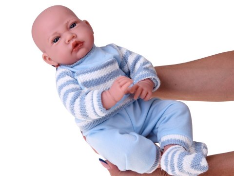 JOKOMISIADA Lalka BOBAS miękka guma, mówiąca - 12 funkcji dźwiękowych 45cm ZA6441