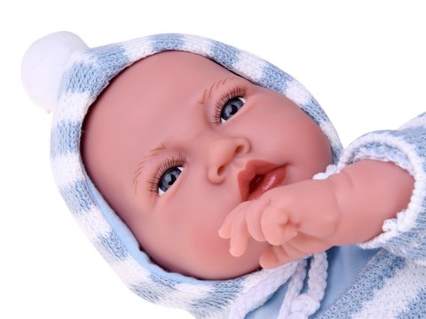 JOKOMISIADA Lalka BOBAS miękka guma, mówiąca - 12 funkcji dźwiękowych 45cm ZA6441