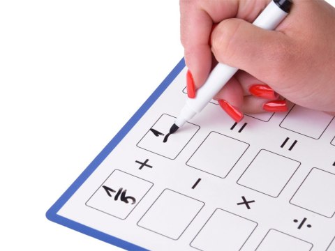 JOKOMISIADA Magnetyczny Zestaw do Nauki Ułamków Matematyka dla Dzieci Ułamki ZA6609