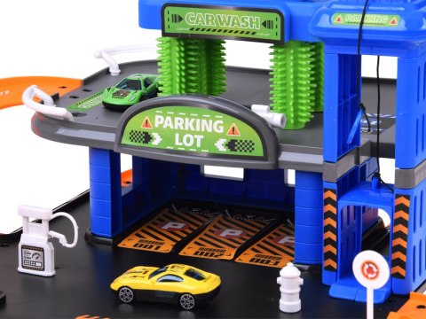 JOKOMISIADA Parking wielopoziomowy 3w1 myjnia, winda, zjazdy zrzut wody + 3 auta ZA6283