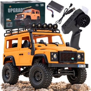 JOKOMISIADA Samochód zdalnie sterowany 2w1 LAND ROVER Defender 90 4x4 Skala 1:12 RC0761