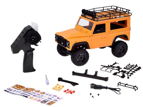 JOKOMISIADA Samochód zdalnie sterowany 2w1 LAND ROVER Defender 90 4x4 Skala 1:12 RC0761