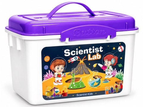 JOKOMISIADA ZESTAW CHEMIKA 80 eksperymentów naukowych - Laboratorium chemiczne ZA6593