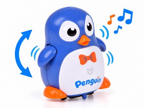 JOKOMISIADA Chodzący PINGWINEK - magnetyczne łączenie z innymi + melodia ZA6262 NI