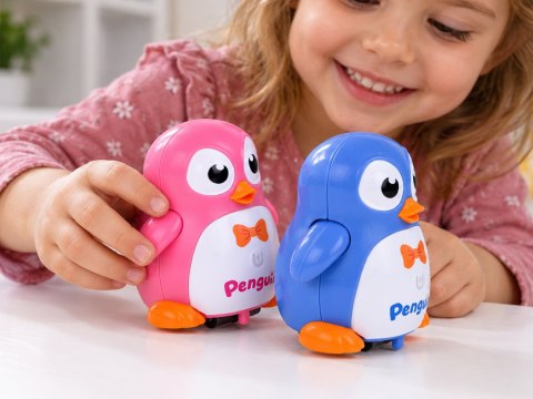JOKOMISIADA Chodzący PINGWINEK - magnetyczne łączenie z innymi + melodia ZA6262 RO