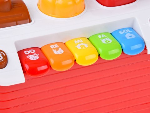 JOKOMISIADA Interaktywny Domek Edukacyjny Farma pianinko zwierzątka dźwięk ZA6197