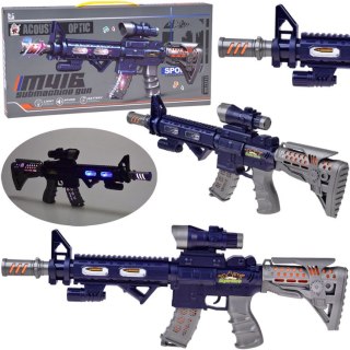 JOKOMISIADA Karabin zabawkowy M416 światło dźwięk wibracje ZA6214