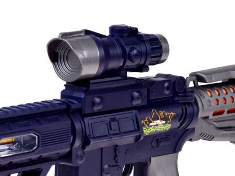 JOKOMISIADA Karabin zabawkowy M416 światło dźwięk wibracje ZA6214