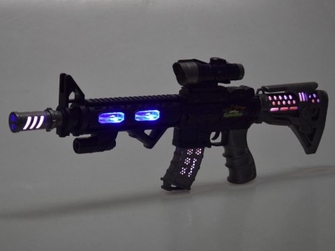 JOKOMISIADA Karabin zabawkowy M416 światło dźwięk wibracje ZA6214