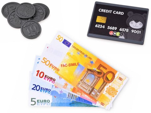 JOKOMISIADA Kasa fiskalna dla dzieci INTERAKTYWNA - czytnik, waga, paragon 21ele ZA6196