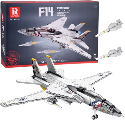 JOKOMISIADA Klocki techniczne F-14 Tomcat 1443 elementów amerykański myśliwiec ZA5301