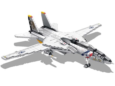 JOKOMISIADA Klocki techniczne F-14 Tomcat 1443 elementów amerykański myśliwiec ZA5301