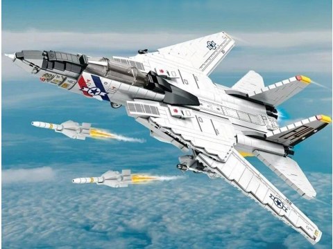 JOKOMISIADA Klocki techniczne F-14 Tomcat 1443 elementów amerykański myśliwiec ZA5301