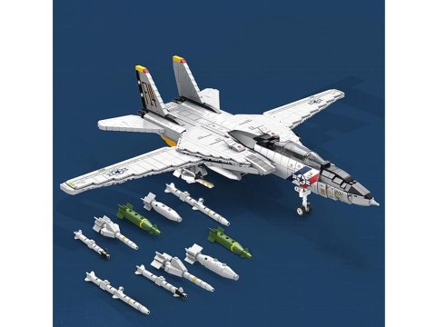 JOKOMISIADA Klocki techniczne F-14 Tomcat 1443 elementów amerykański myśliwiec ZA5301
