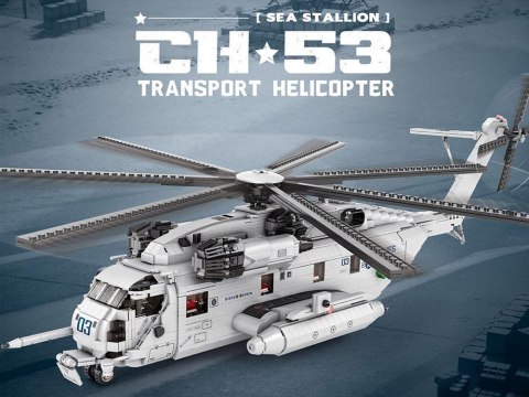 JOKOMISIADA Klocki techniczne śmigłowiec transportowy CH53 2193-elementów ZA5303