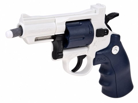 JOKOMISIADA Pistolet REWOLWER zabawkowy, obrotowy + naboje piankowe ZA6411