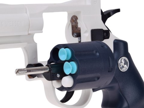 JOKOMISIADA Pistolet REWOLWER zabawkowy, obrotowy + naboje piankowe ZA6411