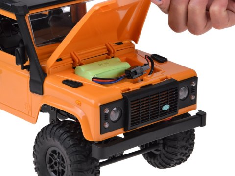 JOKOMISIADA Samochód zdalnie sterowany 2w1 LAND ROVER Defender 90 4x4 Skala 1:12 RC0760