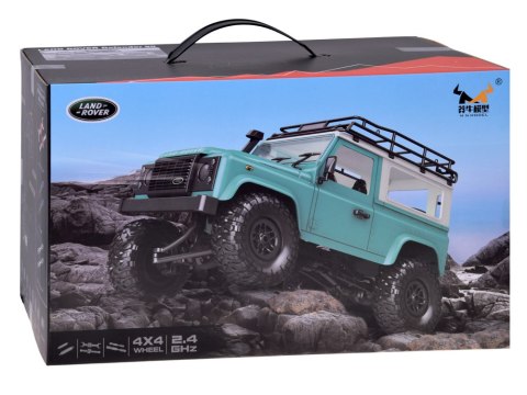 JOKOMISIADA Samochód zdalnie sterowany 2w1 LAND ROVER Defender 90 4x4 Skala 1:12 RC0760