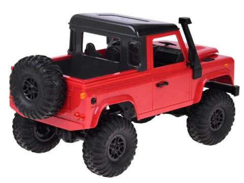 JOKOMISIADA Samochód zdalnie sterowany 2w1 LAND ROVER Defender 90 4x4 Skala 1:12 RC0760
