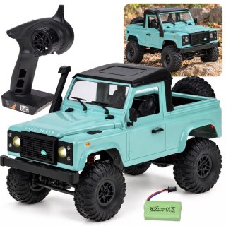 JOKOMISIADA Samochód zdalnie sterowany 2w1 LAND ROVER Defender 90 4x4 Skala 1:12 RC0760
