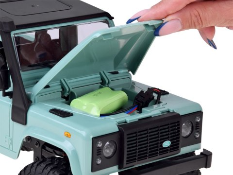 JOKOMISIADA Samochód zdalnie sterowany 2w1 LAND ROVER Defender 90 4x4 Skala 1:12 RC0760