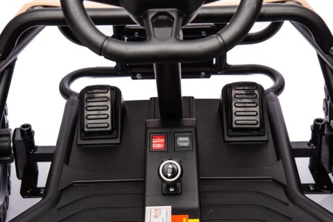 LEAN CARS Auto Na Akumulator Buggy A8812 Khaki 24V