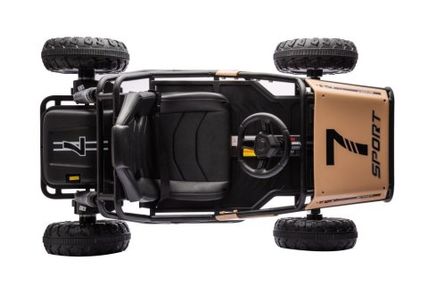 LEAN CARS Auto Na Akumulator Buggy A8812 Khaki 24V