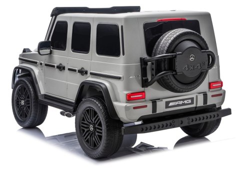 LEAN CARS Auto Na Akumulator Mercedes G63 XXL DK-G63 Jasno-Szary 24V