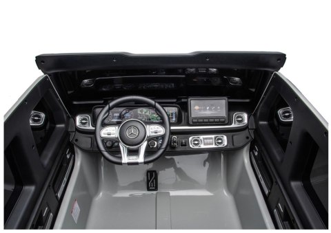 LEAN CARS Auto Na Akumulator Mercedes G63 XXL DK-G63 Jasno-Szary 24V