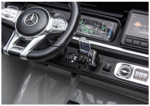 LEAN CARS Auto Na Akumulator Mercedes G63 XXL DK-G63 Jasno-Szary 24V