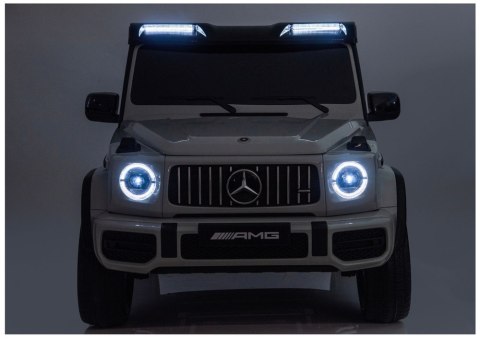 LEAN CARS Auto Na Akumulator Mercedes G63 XXL DK-G63 Jasno-Szary 24V