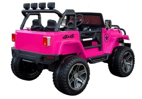 LEAN CARS Auto na Akumulator WXE-1688 4x4 Różowy STRONG
