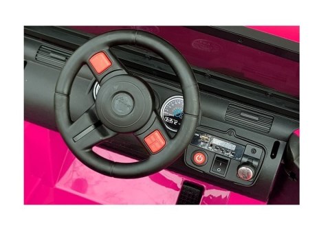 LEAN CARS Auto na Akumulator WXE-1688 4x4 Różowy STRONG