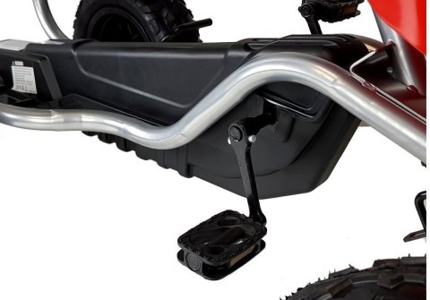LEAN CARS Gokart na Pedały B012 Pompowane Koła Czerwony