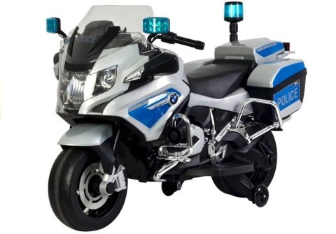 LEAN CARS Motor na Akumulator BMW R1200 Policja Srebrny