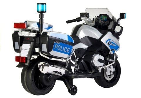 LEAN CARS Motor na Akumulator BMW R1200 Policja Srebrny