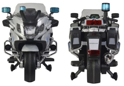 LEAN CARS Motor na Akumulator BMW R1200 Policja Srebrny