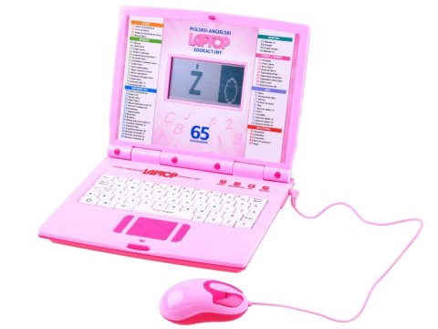 JOKOMISIADA Laptop edukacyjny polsko angielski 65funkcji ZA3321