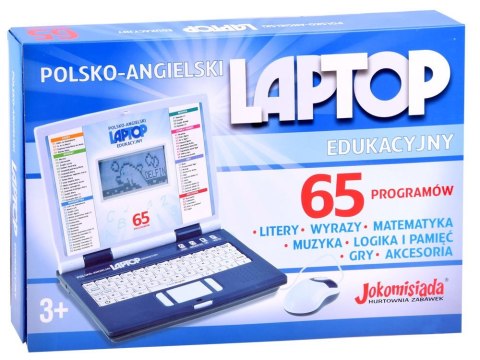 JOKOMISIADA Laptop edukacyjny polsko angielski 65funkcji ZA3321