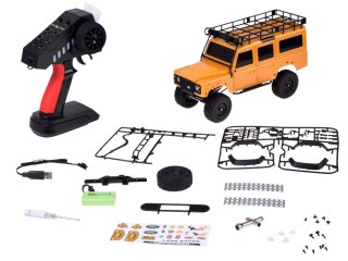 JOKOMISIADA Samochód zdalnie sterowany Terenowy Land Rover Defender Off-road 4WD RC0762
