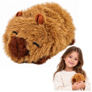 LEAN Toys Mała Pluszowa Kapibara Przytulanka Maskotka Zwierzątko Brązowa 16 cm