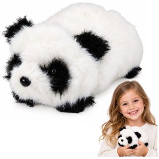 LEAN Toys Mała Pluszowa Panda Przytulanka Maskotka Zwierzątko Czarno-Biała 16 cm