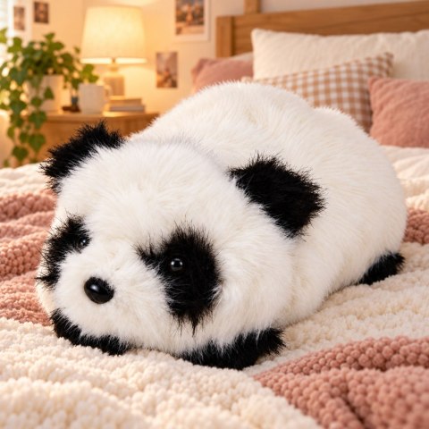 LEAN Toys Mała Pluszowa Panda Przytulanka Maskotka Zwierzątko Czarno-Biała 16 cm