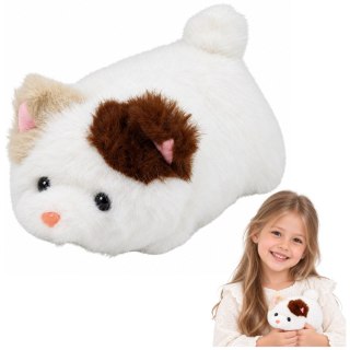 LEAN Toys Mały Pluszowy Kotek Przytulanka Maskotka Zwierzątko Biały 16 cm