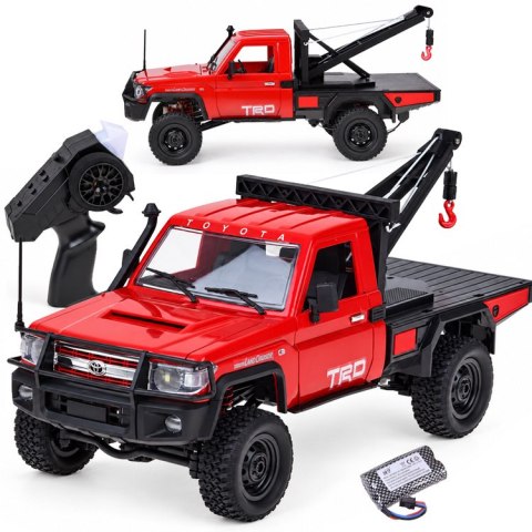 JOKOMISIADA Samochód zdalnie sterowany Toyota Land Cruiser 1:12 4×4 Wyciągarka RC0766